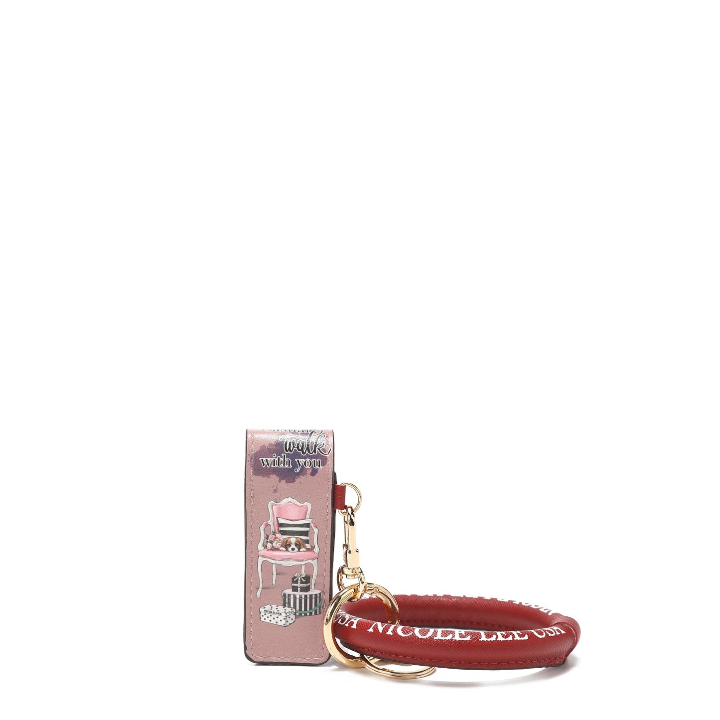 LLAVERO DE PULSERA CON ESTUCHE PARA LABIAL-3