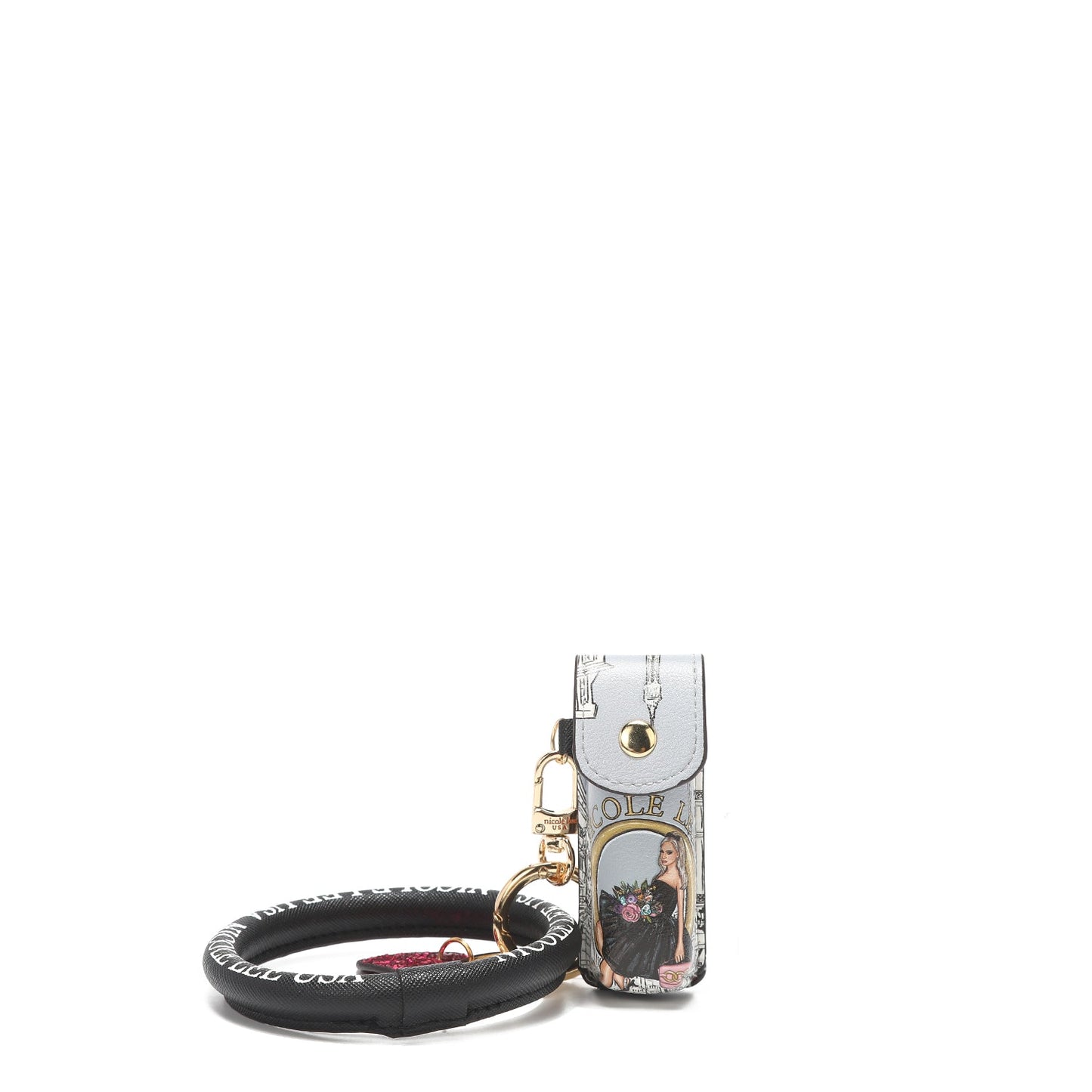 LLAVERO DE PULSERA CON ESTUCHE PARA LABIAL-6