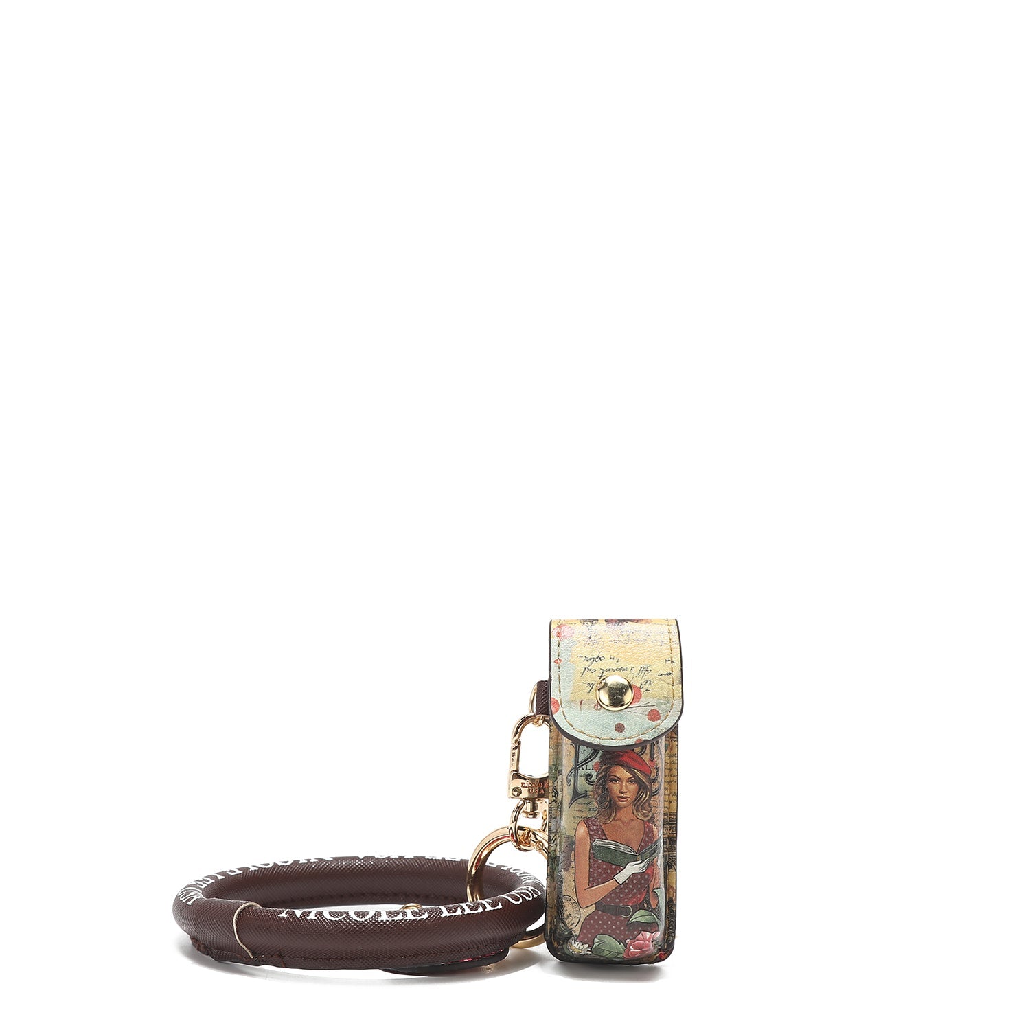 LLAVERO DE PULSERA CON ESTUCHE PARA LABIAL-8