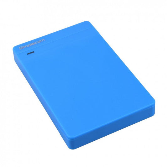 NNEDSZ SE203 Tool Free 2.5 SATA HDD SSD to USB 3.0 Hard Drive Enclosure Blue-0