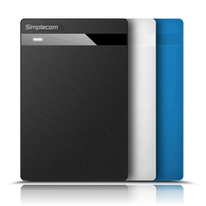 NNEDSZ SE203 Tool Free 2.5 SATA HDD SSD to USB 3.0 Hard Drive Enclosure Blue-1
